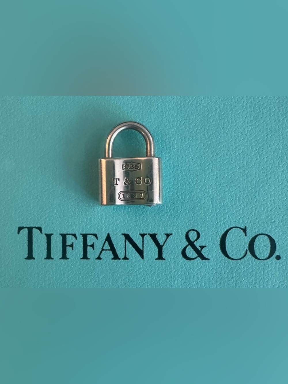 TIFFANY & CO  1837 Lock Charm